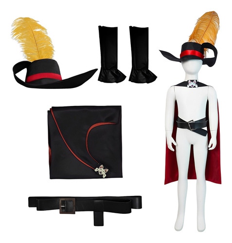 Capa Cat Warrior Del Gato Con Botas, Disfraz De Halloween