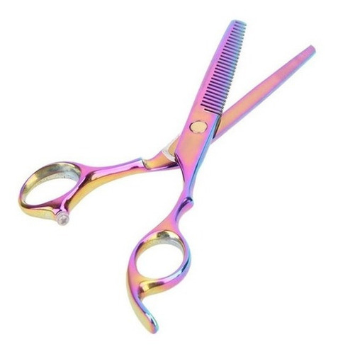 Tijeras 6` Peluqueria Tornosoladas Set 3 Tijeras Con Estuche