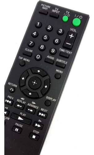 Controle Compatível Sony Dvd Rmt-d187a Rmt-d198a