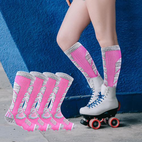 Calcetines De Esquí 2 Pares Para Hombres Y Mujeres
