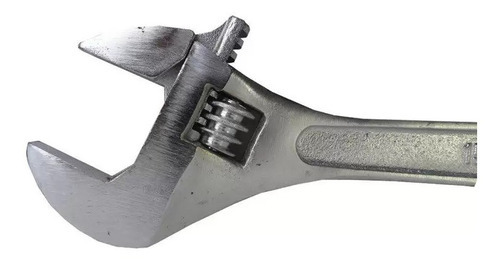 Chave Inglesa Ajustável De Metal 10 Polegadas 250 Mm Cromada