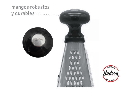 Imagen 4 de 5 de Rallador Piramide De Acero Inoxidable Hudson 4 Caras