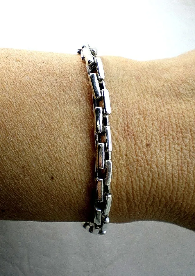 Pulsera De Plata 925 Unisex