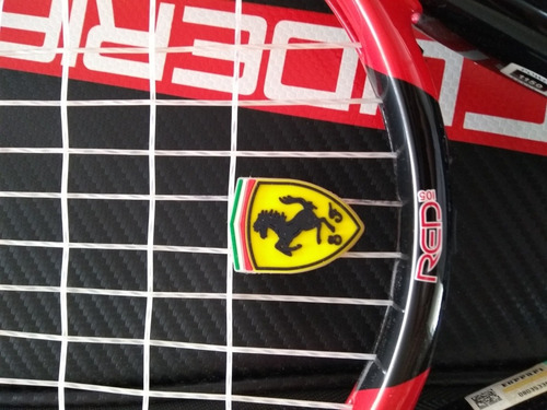 Raquete De Tênis Ferrari (oficial) E Sem Uso