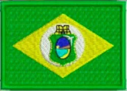 Imagem 5 de 10 de Kit C/ 3 Mini Bandeira Bordada 4x3cm Estados Países Patch