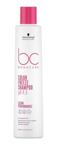 Shampoo Ph 4.5 Schwarzkopf Professional Color Freeze 250ml
