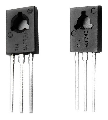 Mje340 + Mje350 Par Transistor Npn Mje 340 350 Kse340 Kse350