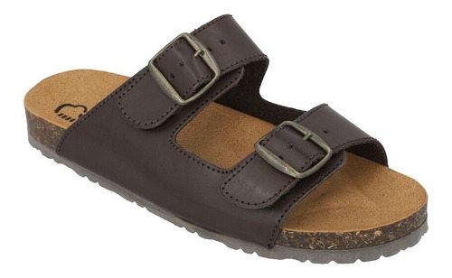 Imagen 2 de 5 de Sandalias Hombres Chanclas Caballero Cafe Comodas Estilo 101