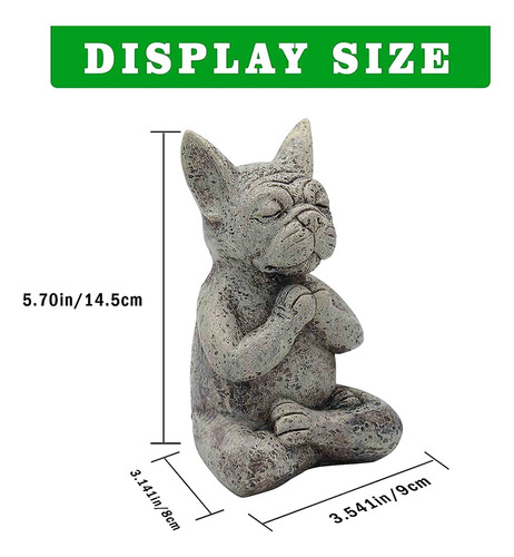 Estatua De Un Perro Meditando, Buda, Estadística De Meditaci