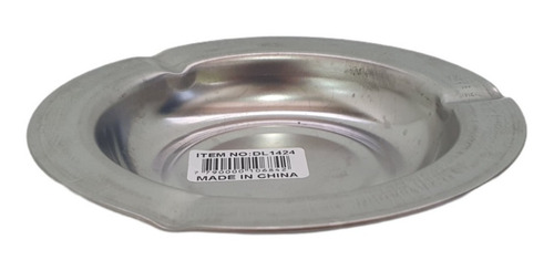 Imagen 2 de 4 de Cenicero Economico De Chapa 12cm De Diametro