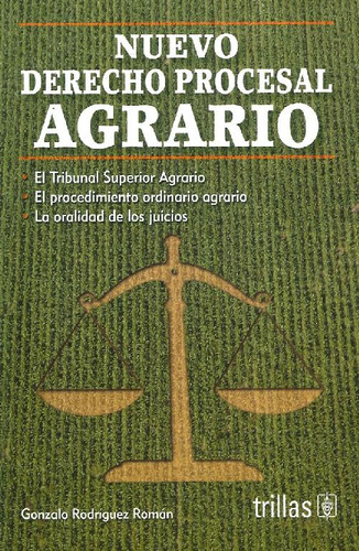 Libro Nuevo Derecho Procesal Agrario De Gonzalo Rodríguez Ro