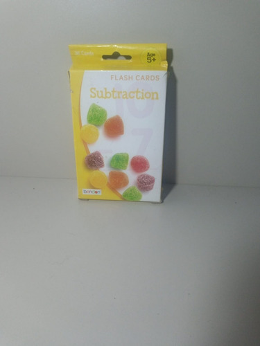 Flash Cards Subtraction Bendon (cu3)