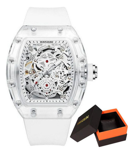 Reloj Luminoso Con Calendario Transparente Kimsdun 2015b