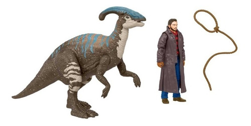 Figuras Owen & Parasaurolophus Jurassic World Dominion