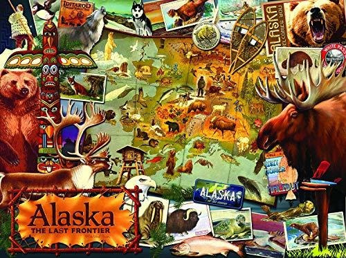 Alaska, La Frontera Final 1000 Pc Rompecabezas Puzzle R92jp