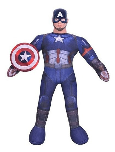 Muñeco Soft Capitan America Civil War New Toys Con Sonido