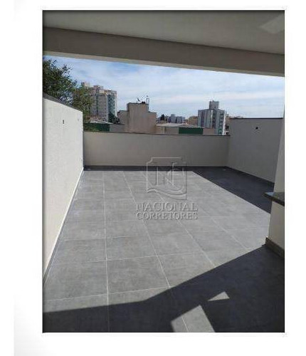 Cobertura Com 2 Dormitórios À Venda, 64 M² Por R$ 398.000,00 - Campestre - Santo André/sp - Co5234