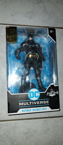 Dc Multiverse Mcfarlane Batman Hazmat Suit En Caja Original 
