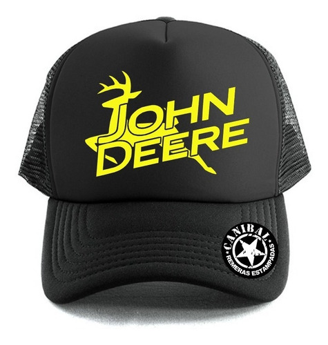 Gorras Trucker John Deere Diseño Nuevo Remeras Canibal