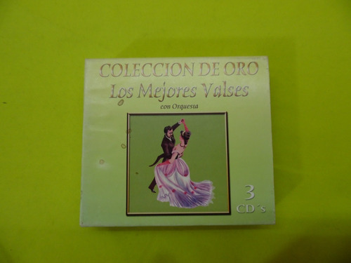 Colección De Oro Los Mejores Valses Con Orquesta 3 Cd´s 2004