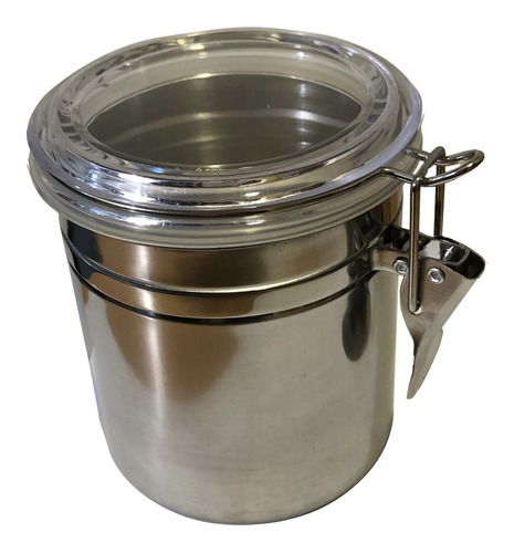 Frasco Acero Inox. Al Vacío Contenedor Hermético 600ml