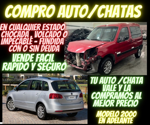 Venda Su Coche Compro Su Auto Resuelvo Hoy