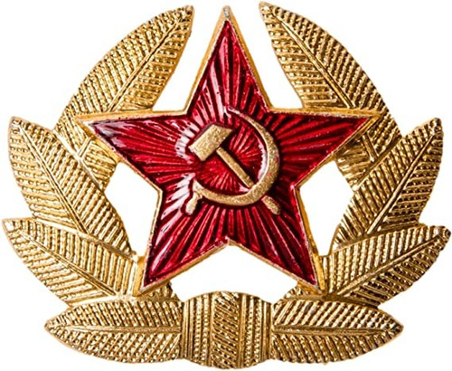 Pin Prendedor Sovietico Insignia Estrella Rusa Urss