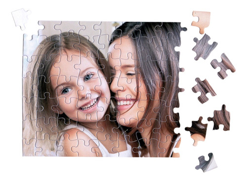 Puzzles Rompecabeza Personalizados Souvenir 11x14cm 63piezas