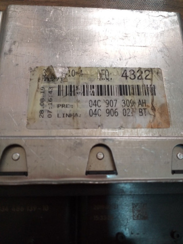 Módulo Injeção Vw Tsi 04c907309ah 0261s16720 Descodificado (Usado)