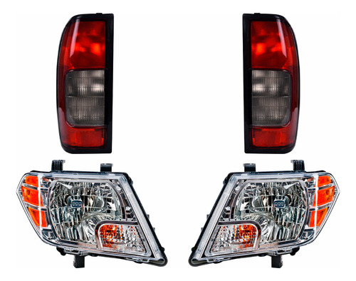 Set Calaveras + Faros Depo Nissan Frontier 2009-2015