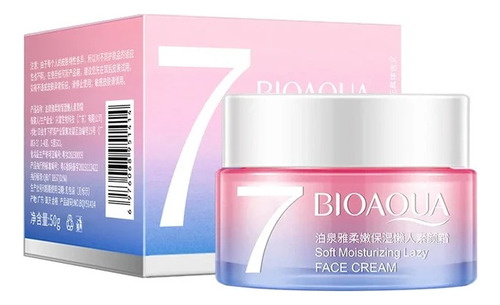 Crema Aclarante Bioaqua Antiedad + Exfoliante Aloe Vera 