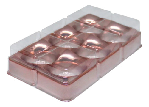 20un Caixinhas Para Doces Rose Gold Candy Box - Flip Festas