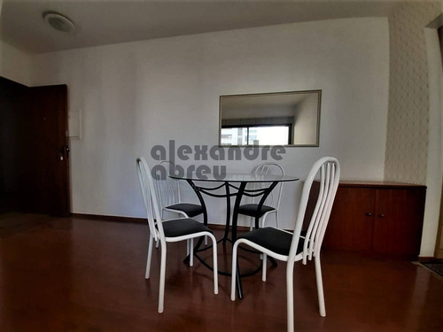 Imagem 6 de 15 de Apartamento De 1 Dormitório Todo Mobiliado Para Locação Em Moema - 641