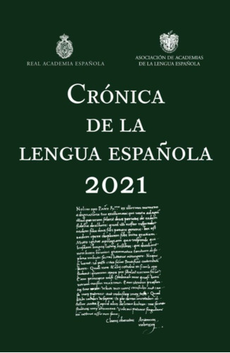 Cronica De La Lengua Espanola 2021