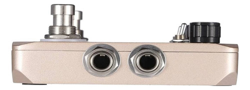 Pedal de efecto Rowin Twin Series Twin Looper rosa