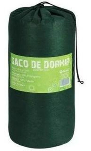 Saco De Dormir Acampamento Pesca Camping ( Verde )