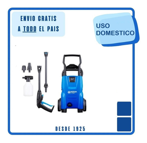 Hidrolavadora Nilfisk (dinamarca) 1400w-c110.7.5 Xtra Eu