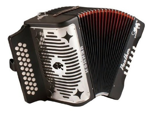 Acordeon Diatonico De 3 Lineas Hohner 3100fb Panther Fbe