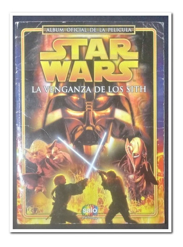 Star Wars La Venganza De Los Sith Album, Posee 52 Laminas
