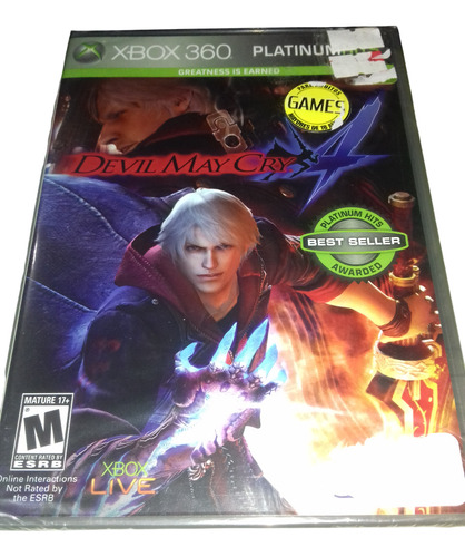 Devil May Cry 4 Xbox 360 Videojuego Fisico Original