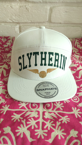 Gorra Slytherin Harry Potter Hogwarts Quidditch Team Snitch