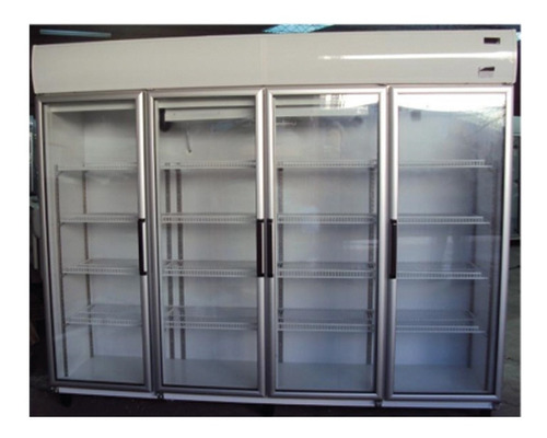 Vitrina Refrigerador Visi Cooler Cimarrón 4 Puertas / F R