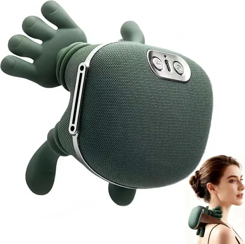 Mini Massageador Portátil De Pescoço Usb-c E Bolsa Numeros