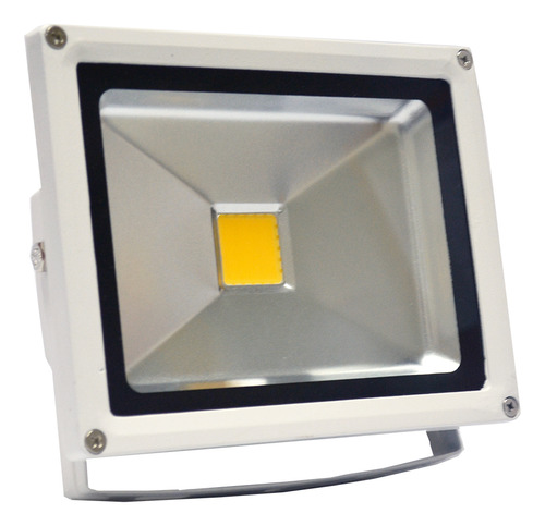 Reflector Led 20 W Luz Calida 60lm/ W Ip67 P/ Exteriores