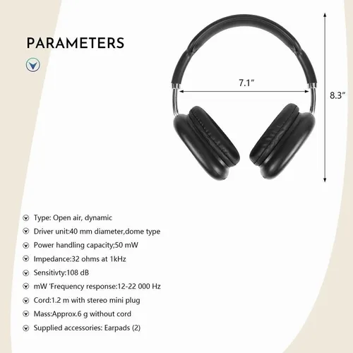Aud fonos Inalambricos Bluetooth Diadema Con Micr fono P9pro
