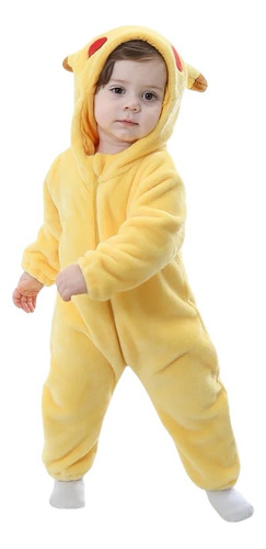 Pijama Kigurumi Mameluco Bebe Picachu Stitch Dinosaurio