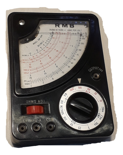 Tester Multimetro Analogico Made In Japon Funciona Hot Sale