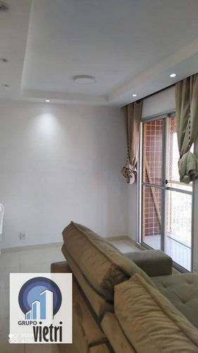 Imagem 22 de 23 de Cobertura Com 3 Dormitórios À Venda, 64 M² Por R$ 480.000,00 - Parque Maria Domitila - São Paulo/sp - Co0070