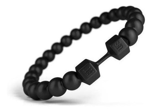 Pulsera Fit Life Mancuerna Gym Fitness Tipo Lokai Silicon