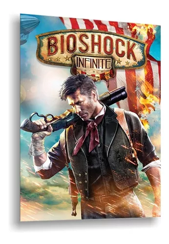 Poster Quadro Bioshock Infinite Playstation 3 Ps4 X Box 360